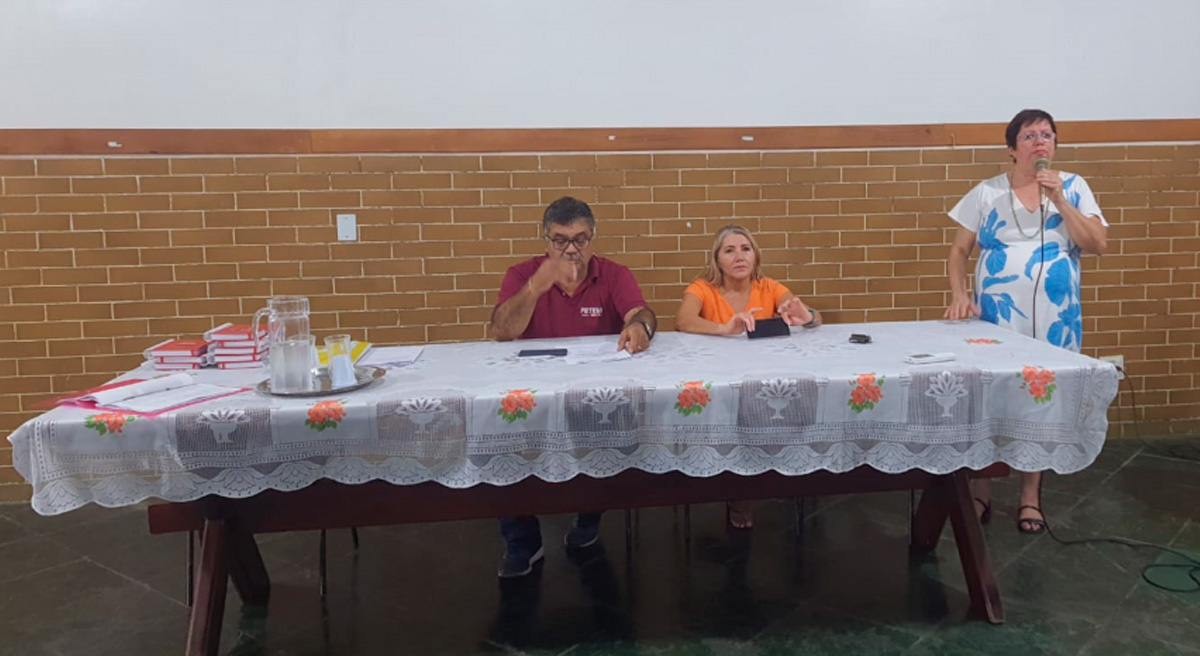 mesa diretora