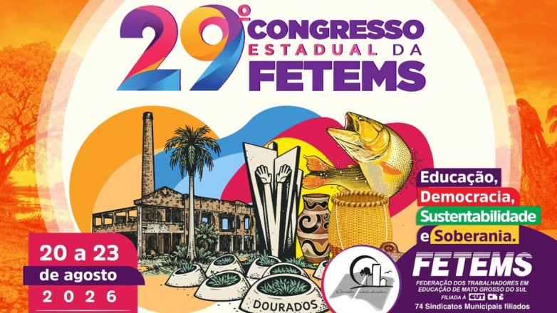 SIMTED Aquidauana participará do 29º Congresso Estadual da FETEMS