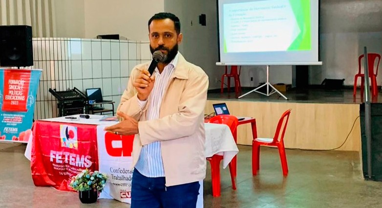Secretário de Formação Sindical da FETEMS é eleito Coordenador Geral do Fórum Estadual de Educação de MS