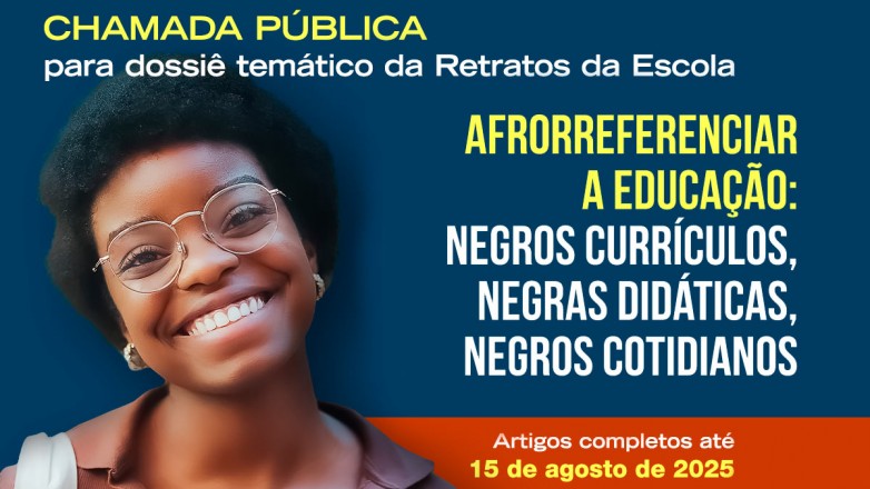 Retratos da Escola - Inscrições abertas para envio de artigos