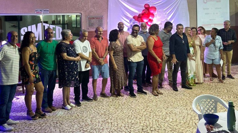 SIMTED Aquidauana celebra o Dia do Trabalhador com confraternização entre filiados