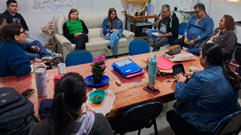 SIMTED Aquidauana realiza visita à Escola Estadual Marechal Deodoro da Fonseca e dialoga com professores