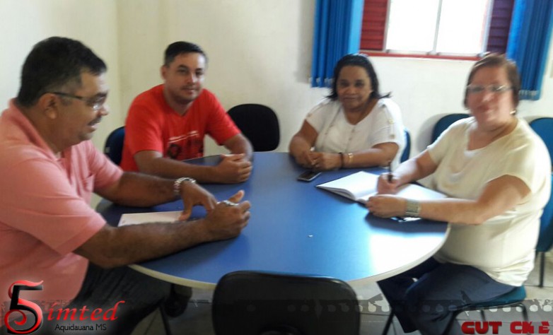 SIMTED Aquidauana comunica a gerente da GEMED em Aquidauana paralisação geral dia 15 de março