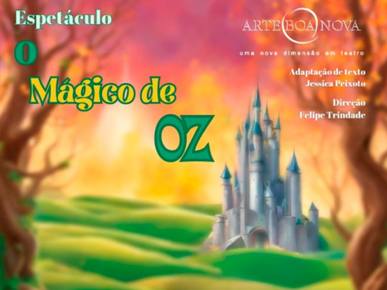 Companhia Arte Boa Nova apresenta Mágico de Oz em Aquidauana