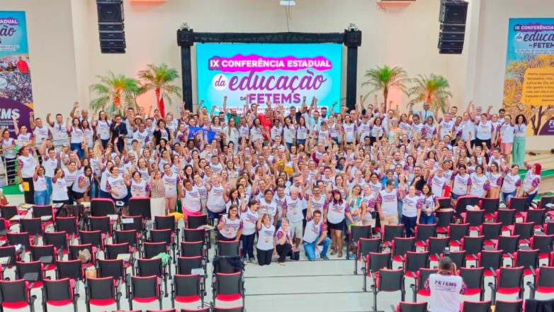 IX Conferência Estadual da Educação da FETEMS supera expectativas