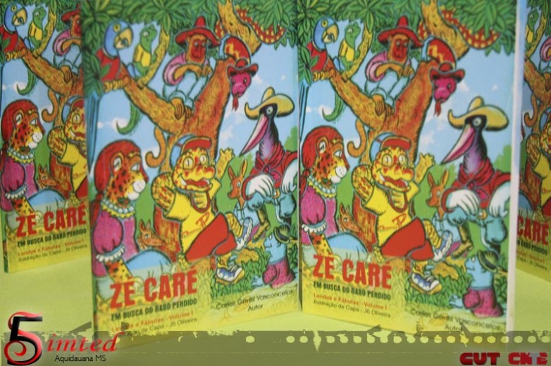 Simted Aquidauana apoia lançamento do livro - "Zé Caré - Em busca do Rabo Perdido"