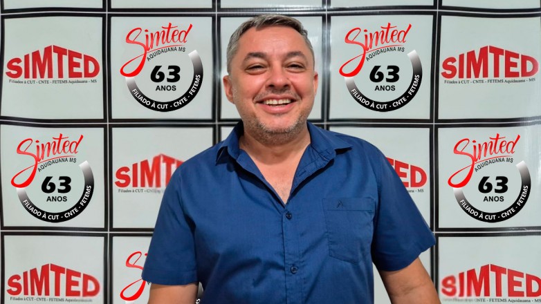 Jeferson de Pádua Melo assume presidência do SIMTED com ampla aprovação da categoria