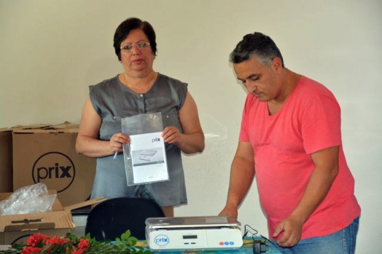Ivone Nemer de Arruda, gerente de educação destacou a importância das balanças a disposição das escolas e creches do município.
