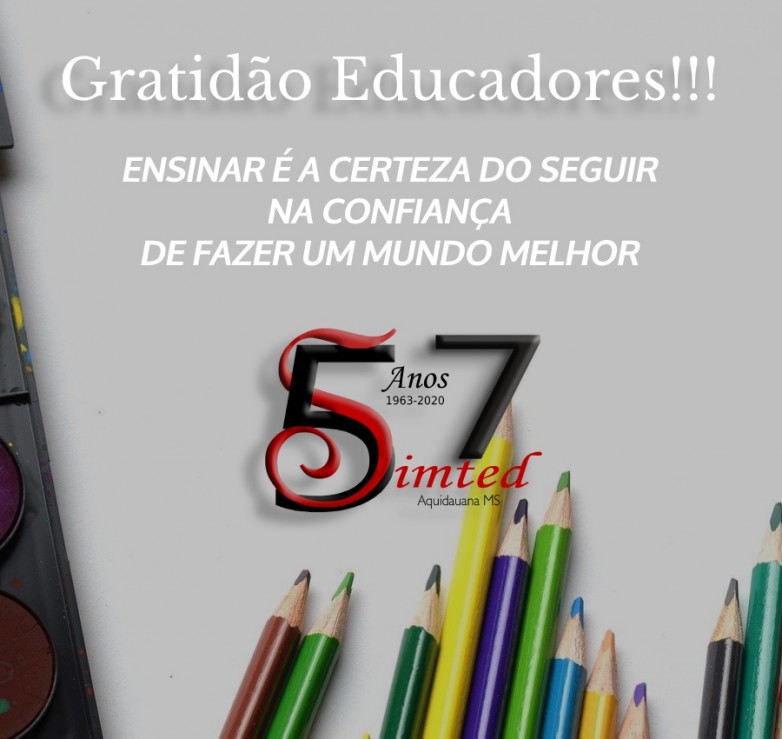 Saudamos o Dia do Professor!!!
