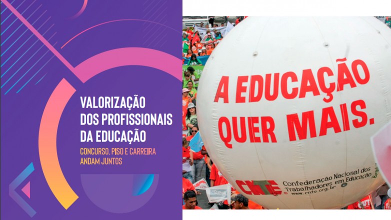 CNTE lança cartilha com insumos para debater valorização dos profissionais da educação