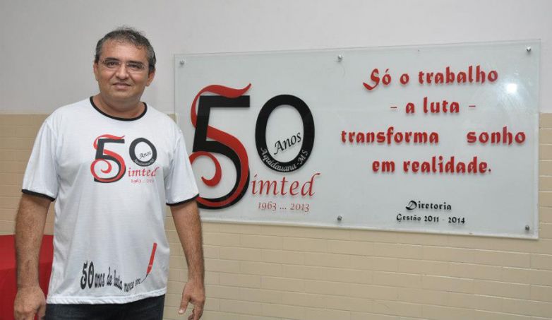 Florêncio Escobar, presidente do Simted Aquidauana completa mais uma ano de vida