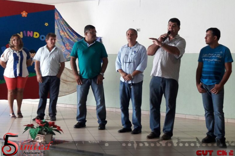 SIMTED de Aquidauana participa de debate sobre a Reforma da Previdência em Miranda