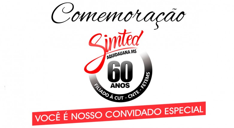 SIMTED comemora com sindicalizados seus 60 anos de história